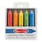 Melissa & Doug® Learning Mat Crayons, 12 Packs of 5
